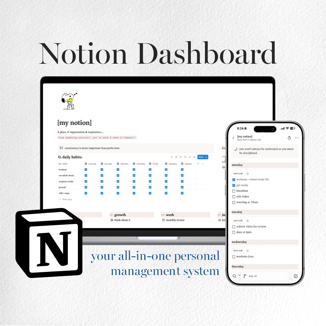The Essential Notion Dashboard