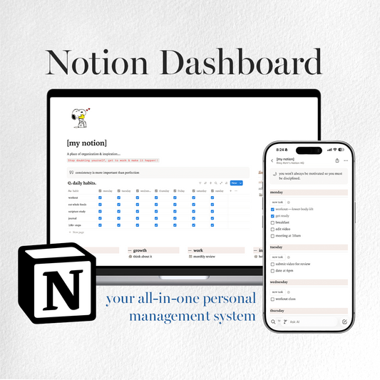 The Essential Notion Dashboard